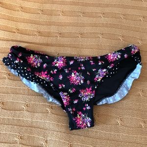 Victoria secret ruffle bottoms size L